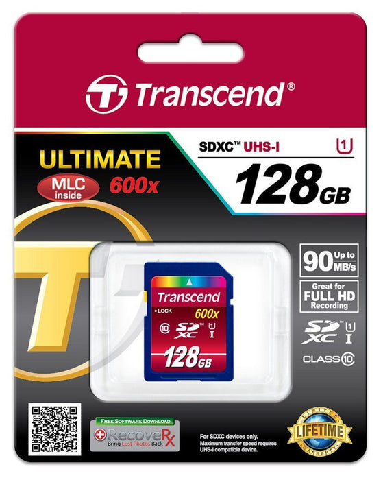 EAN 0760557826507 - Transcend TS128GSDXC10U1 memoria flash 128 GB SDXC MLC Clase 10 imagen 1