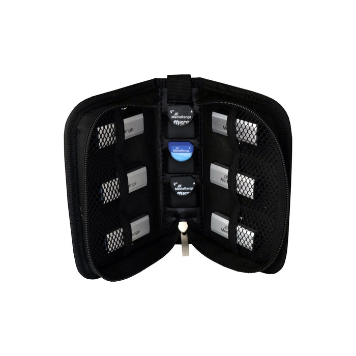 EAN 4260057126139 - MediaRange BOX98 funda para tarjeta de memoria 3 tarjetas Nylon Negro imagen 3