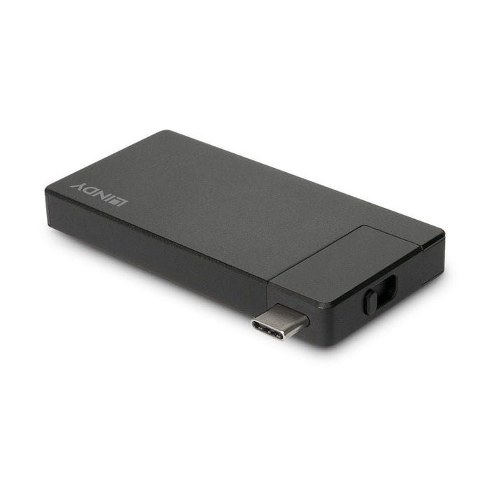 EAN 4002888433365 - Lindy 43336 base para portátil y replicador de puertos Alámbrico USB 3.2 Gen 1 (3.1 Gen 1) Type-C Negro imagen 5