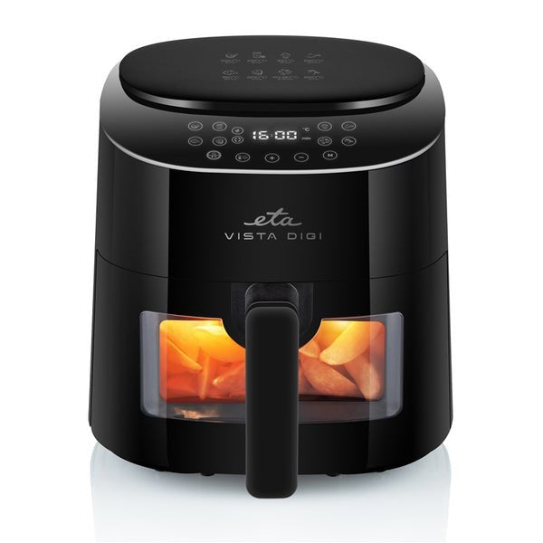 EAN 8590393343713 - Eta Vista Digi Sencillo 4,3 L Independiente 1300 W Freidora de aire caliente Negro imagen 11