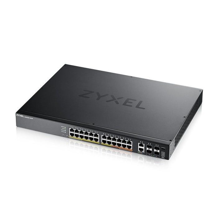 EAN 4718937625055 - Zyxel XGS2220-30HP Gestionado L3 Gigabit Ethernet (10/100/1000) Energía sobre Ethernet (PoE) Negro imagen 3