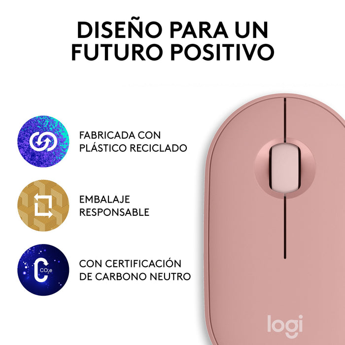 EAN 5099206110410 - Logitech 910-007014 ratón Viajes Ambidextro RF Wireless + Bluetooth Óptico 4000 DPI imagen 17