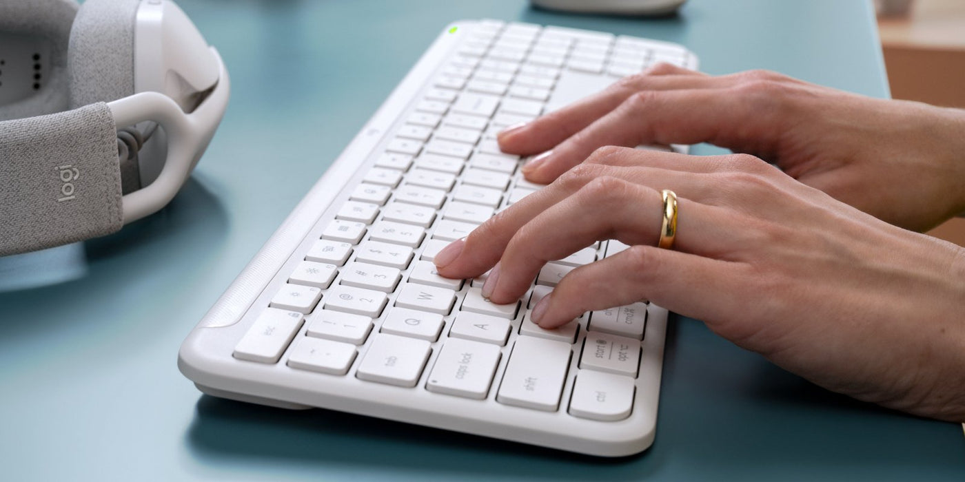 EAN 5099206118539 - Logitech 920-012451 teclado Oficina RF Wireless + Bluetooth QWERTZ Alemán Grafito imagen 5