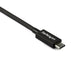 EAN 0065030880718 - StarTech.com TBLT34MM80CM cable Thunderbolt 0,8 m 40 Gbit/s Negro imagen 2
