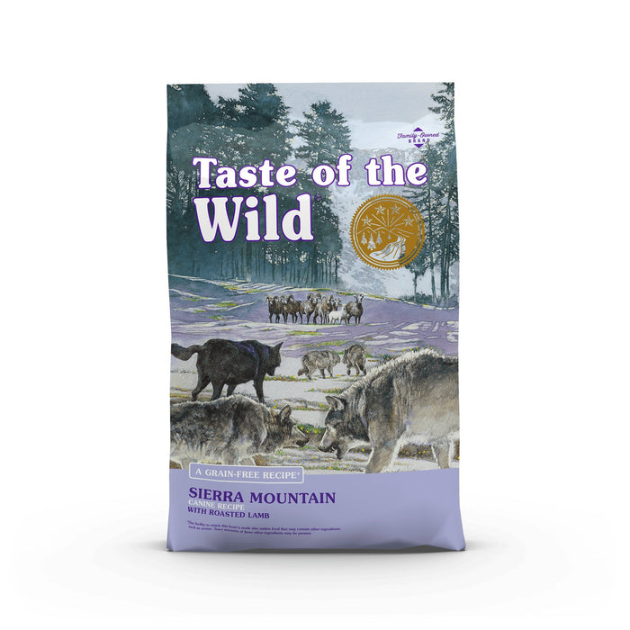 EAN 0074198614295 - Taste of the Wild Sierra Mountain 12,2 kg Universal Cordero, Lenteja imagen 1