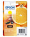 EAN 8715946626246 - Epson Oranges C13T33444012 cartucho de tinta 1 pieza(s) Original Rendimiento estándar Amarillo imagen 1