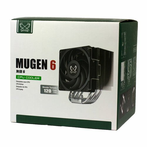 EAN 4571225058962 - Scythe Mugen 6 Procesador Ventilador 12 cm Negro, Plata imagen 1