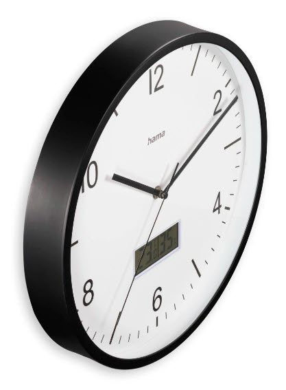 EAN 4047443523419 - Hama Lanzarote Reloj radiocontrolado Círculo Negro imagen 2