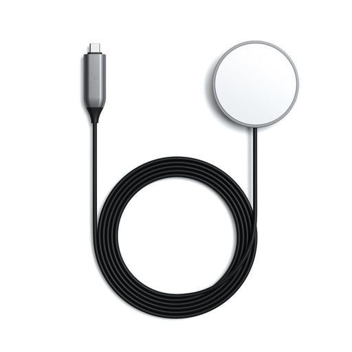 EAN 0879961009441 - Satechi ST-UCQIMCM cargador de dispositivo móvil Teléfono móvil Gris, Blanco USB Cargador inalámbrico Int imagen 1