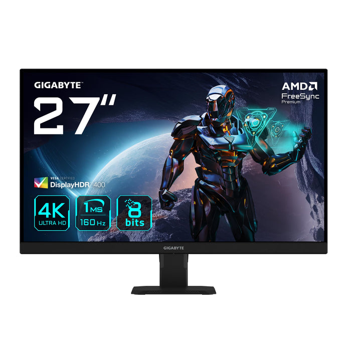 EAN 4719331860738 - GIGABYTE GS27U LED display 68,6 cm (27") 3840 x 2160 Pixeles 4K Ultra HD Negro imagen 1