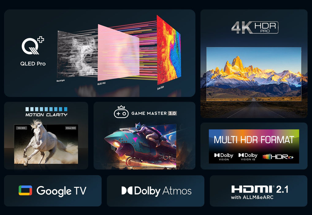 EAN 5901292523206 - TCL C65 50C655 Televisor 127 cm (50") 4K Ultra HD Smart TV Wifi Titanio 430 cd / m² imagen 9