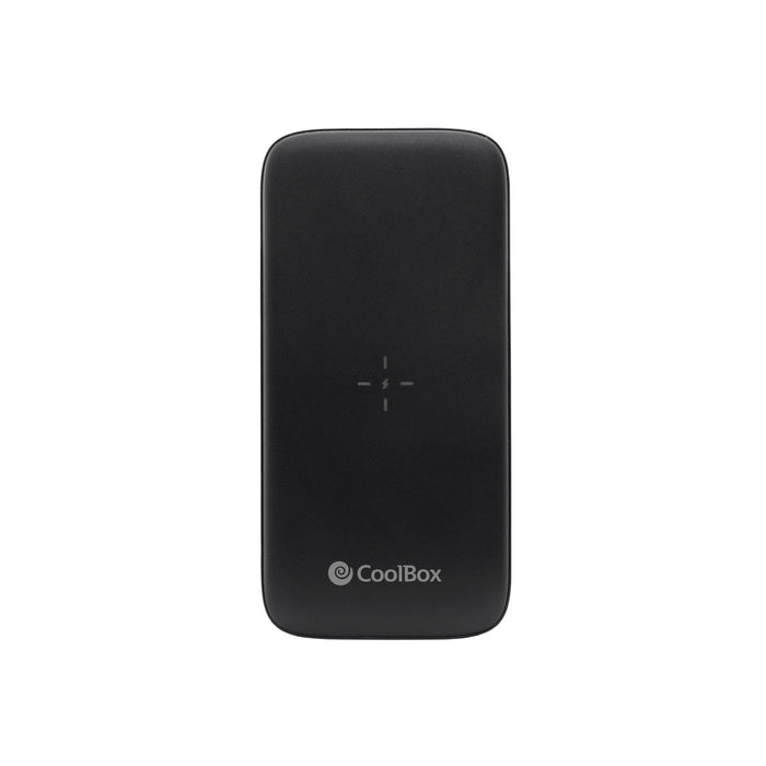 EAN 8437012429420 - CoolBox COO-PB10KW-BK1 batería externa 10000 mAh Cargador inalámbrico Negro imagen 2