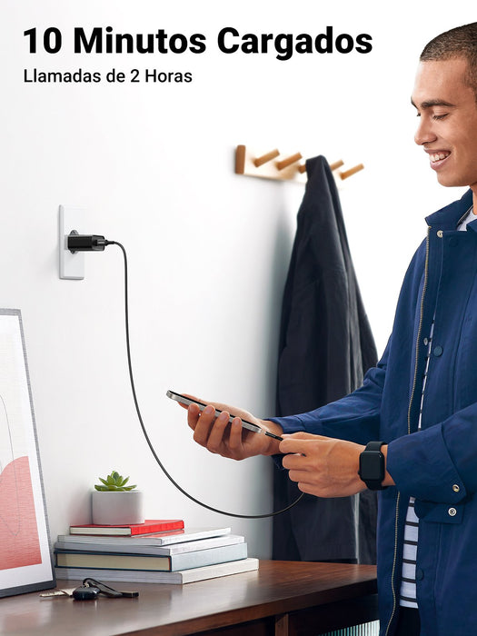 EAN 6957303811915 - Ugreen 10191 cargador de dispositivo móvil Universal Negro Corriente alterna Carga rápida Interior imagen 4