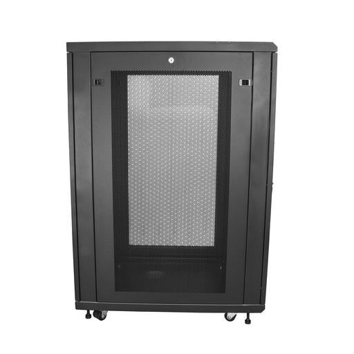 EAN 0065030870214 - StarTech.com RK2433BKM armario rack Rack o bastidor independiente Negro imagen 2