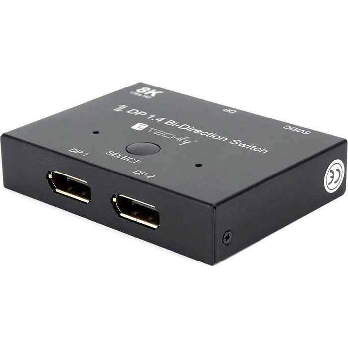 EAN 8059018365535 - Techly IDATA-DP-2DP-8KT interruptor de video DisplayPort imagen 8