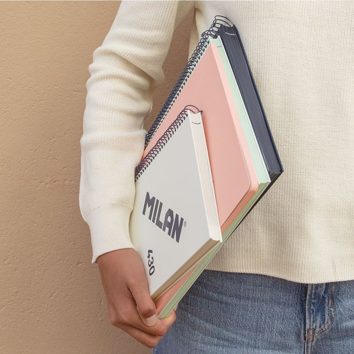 EAN 8411574107514 - Milan 57153E80SNCGR cuaderno y block A5 80 hojas Verde imagen 5