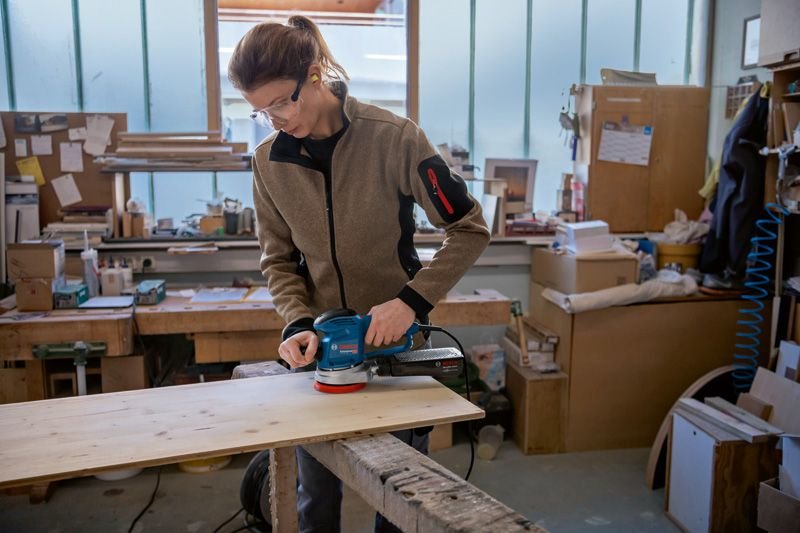 EAN 4059952529035 - Bosch GEX 34-125 Lijadora orbital 12000 RPM 24000 OPM Azul 340 W imagen 3