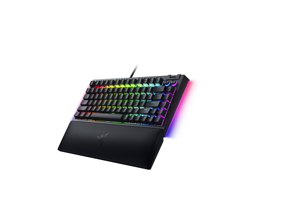 EAN 8887910072974 - Razer BlackWidow V4 75% teclado Juego USB QWERTY Inglés de EE. UU. Negro imagen 4