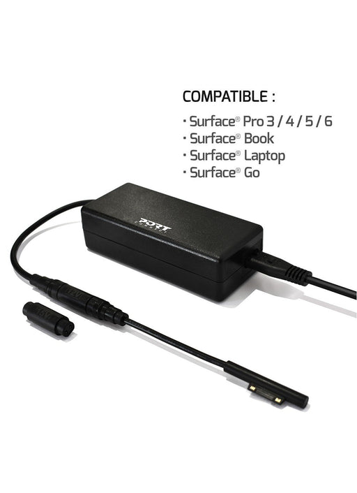 EAN 3567049001025 - Port Designs 900102-EU adaptador e inversor de corriente Interior 60 W Negro imagen 2