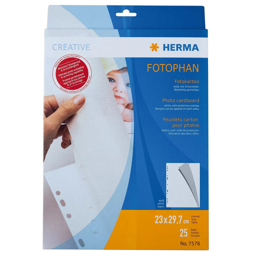 EAN 4008705075787 - HERMA 7578 protector de hojas 230 x 297 mm Papel 1 pieza(s) imagen 1