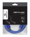 EAN 8716309059206 - Gembird CCP-USB3-AMBM-10 cable USB 3 m USB A USB B Azul imagen 2