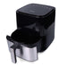 EAN 8425998077902 - EDM 07790 freidora Sencillo 5 L Independiente 1450 W Freidora de aire caliente Negro, Acero inoxidable imagen 4