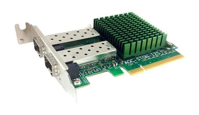 EAN 0672042069033 - Supermicro AOC-STGN-I2S adaptador y tarjeta de red Interno Fibra imagen 1