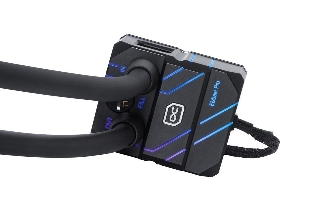 EAN 4250197117715 - Alphacool Eisbaer Pro Aurora 360 Procesador Sistema de refrigeración líquida todo en uno 12 cm Negro, Bla imagen 6