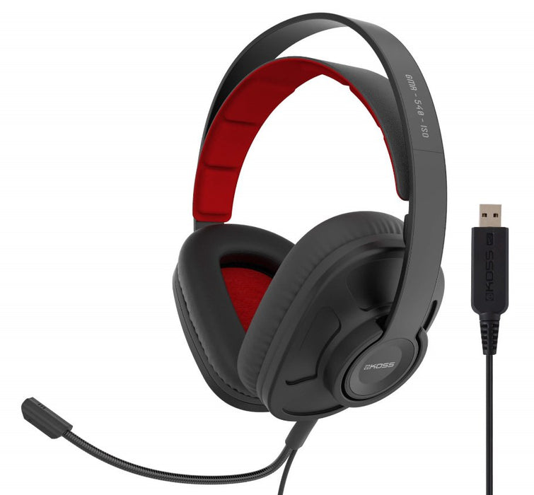 EAN 0021299194232 - Koss GMR-545-AIR USB auricular y casco Auriculares Alámbrico Diadema Juego USB tipo A Negro imagen 1