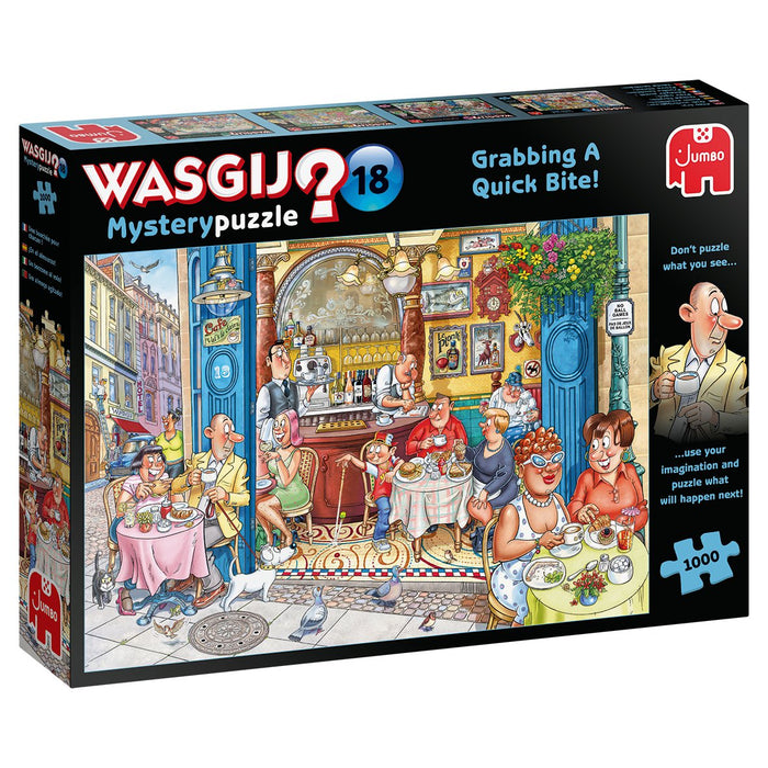 EAN 8710126191798 - Wasgij Mystery 18 1000 pcs Puzzle rompecabezas 1000 pieza(s) Dibujos imagen 1