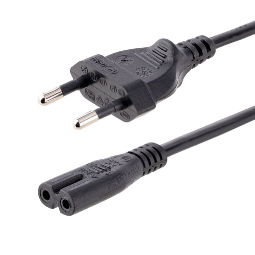 EAN 0065030894388 - StarTech.com 752E-2M-POWER-LEAD cable de transmisión Negro CEE7/16 C7 acoplador imagen 1