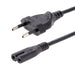 EAN 0065030894388 - StarTech.com 752E-2M-POWER-LEAD cable de transmisión Negro CEE7/16 C7 acoplador imagen 1
