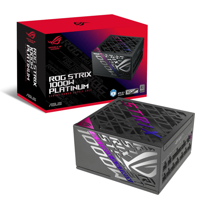 EAN 4711387594384 - ASUS ROG STRIX-1000P-GAMING unidad de fuente de alimentación 1000 W 20+4 pin ATX ATX Negro, Plata imagen 16