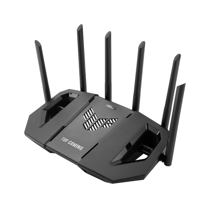 EAN 4711387931851 - ASUS 90IG0A30-MO9C00 router inalámbrico 2.5 Gigabit Ethernet Tribanda (2.4 GHz / 5 GHz / 6 GHz) Negro imagen 7