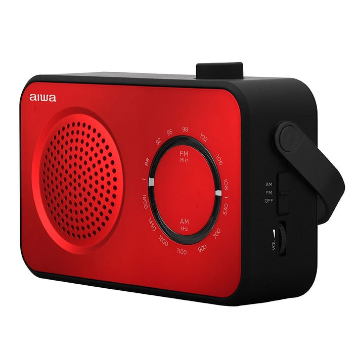 EAN 8435256896848 - Aiwa R-190RD radio Portátil Analógica Negro, Rojo imagen 2