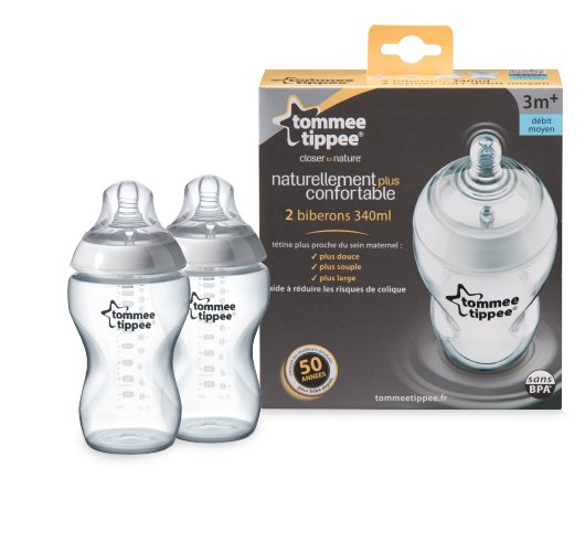 EAN 5010415226204 - Tommee Tippee 5010415226204 biberón 340 ml Transparente, Blanco imagen 2