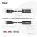 EAN 8719214472436 - CLUB3D CAC-1087 adaptador de cable de vídeo 3 m DisplayPort HDMI Negro imagen 4