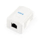 EAN 8716309097017 - Gembird NCAC-1F6-01 caja de tomacorriente RJ-45 Blanco imagen 4