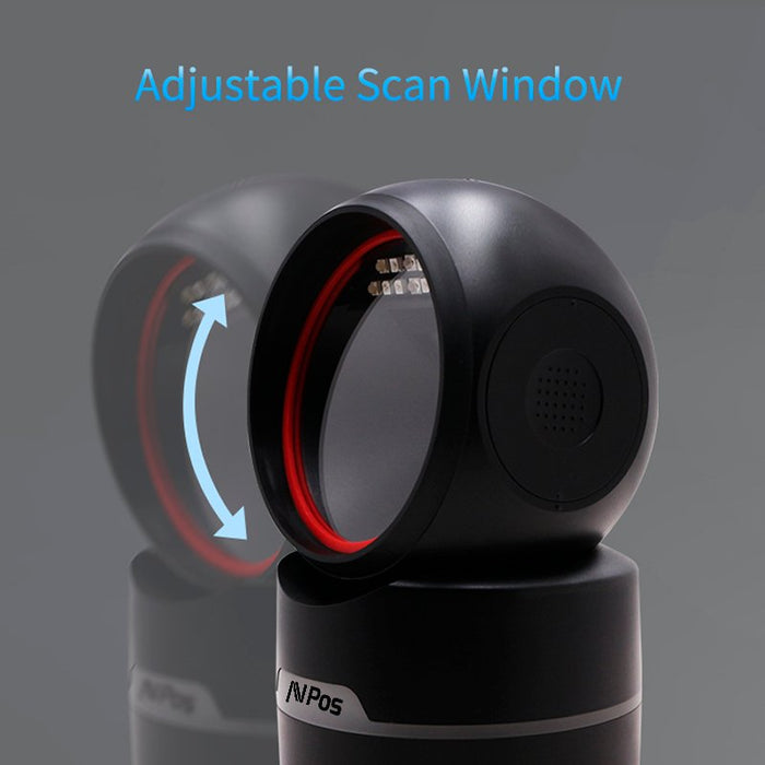 EAN 0646680753210 - AVPos AVP-M680-2D lector de código de barras Lector de códigos de barras fijo 1D/2D CMOS Negro imagen 6