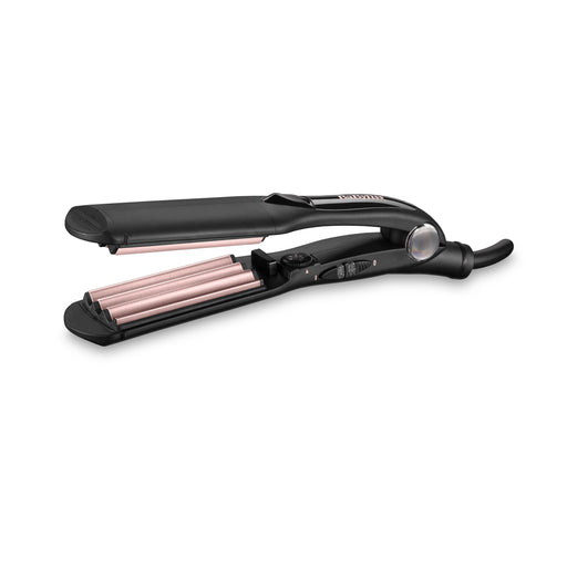 EAN 3030050154542 - BaByliss The Crimper Plancha alisadora y rizadora para flequillo Caliente Negro, Rosa 1,8 m imagen 1