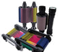 EAN 3661572001535 - Evolis YMCKO cinta para impresora 300 páginas Negro, Cian, Gris, Magenta, Amarillo imagen 1