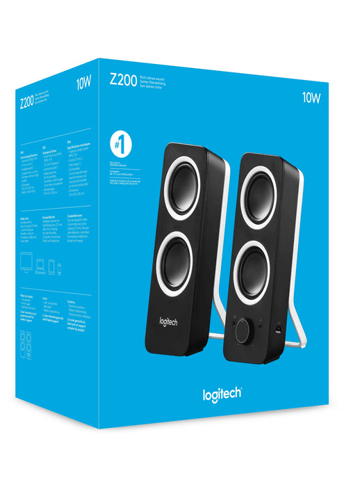 EAN 5099206048744 - Logitech Z200 Negro Alámbrico 5 W imagen 6