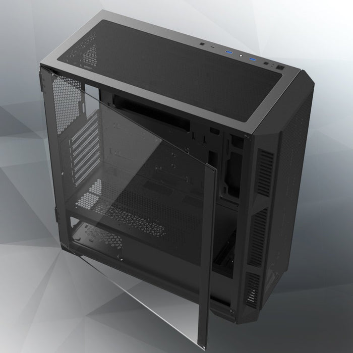 EAN 4715109924145 - RAIJINTEK PONOS Ultra Midi Tower Negro imagen 3