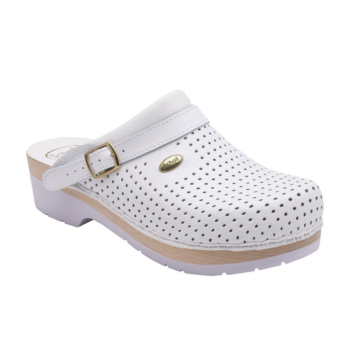 EAN 5038483294123 - Scholl Clog supercomfort Zapatilla cerrada Femenino Blanco imagen 1