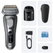 EAN 8700216554374 - Braun Series 9 Pro+ 9655cc Máquina de afeitar de láminas Recortadora Gris imagen 2