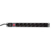 EAN 4052792026740 - LogiLink PDU8C01 unidad de distribución de energía (PDU) 8 salidas AC 1U Negro imagen 1