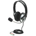 EAN 0766623175555 - Manhattan 175555 auricular y casco Auriculares Alámbrico Diadema Llamadas/Música Negro imagen 1