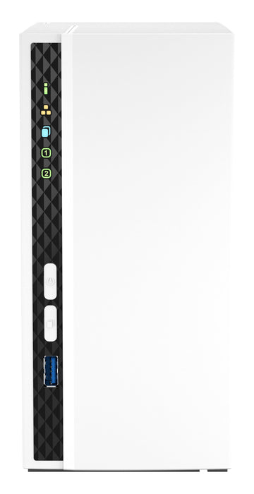 EAN 4711103080597 - QNAP TS-233 servidor de almacenamiento NAS Torre ARM Cortex-A55 2 GB 0 TB QNAP QTS Blanco imagen 1