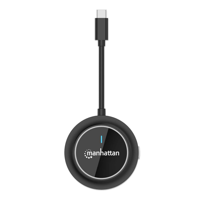 EAN 0766623208437 - Manhattan 208437 extensor audio/video Transmisor de señales AV Negro imagen 6