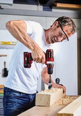 EAN 4006825635768 - Einhell TE-CD 18/40 Li-Solo 1500 RPM Sin llave 1,1 kg Negro, Rojo imagen 5